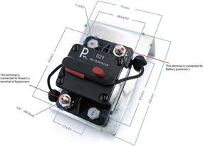 img 1 attached to Photo Top 25A 150A Hi Amp Circuit Breaker Industrial Electrical for Circuit Protection Products