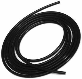 img 1 attached to 🔧 Enhance Performance with Upgr8 Universal 5ft Silicone Vacuum Hose - 4MM Inner Diameter (5/32 Inch) in Black