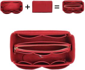img 1 attached to Organizer Insert Perfect Speedy Neverfull Women's Accessories