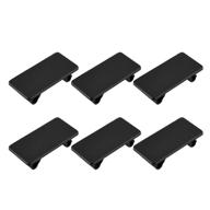 🚗 enhance your car's dashboard with the rocker switch panel cover - autoec automotive toggle switch hole cover | 6 pcs rocker panel cover & bracket filler plug - empty slot solution logo