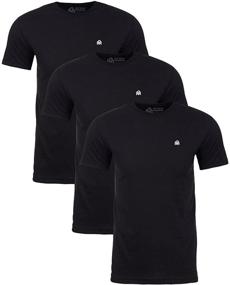 img 4 attached to AM Fitted T Shirt 3 Pack for Men's Clothing - T-Shirts & Tanks