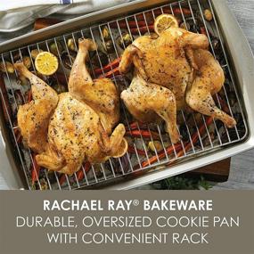 img 3 attached to Rachael Ray Nonstick Bakeware Roasting