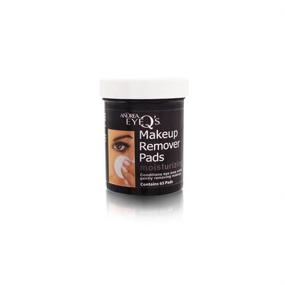 img 1 attached to Andrea Eye Q's Eye Make-Up 👁️ Remover Pads: Moisturizing | 4-Pack (260 Total Pads)