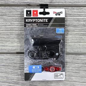 img 1 attached to 🚴 Enhance Your Bike's Safety with the Kryptonite Comet F500 Front LED Bicycle Headlight & Meteor R300 Rear LED Bicycle Indicator Light