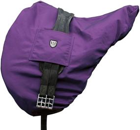 img 4 attached to 🌸 Premium Fuchsia Pink Harrison Howard Waterproof/Breathable Saddle Cover with Fleece-Lining