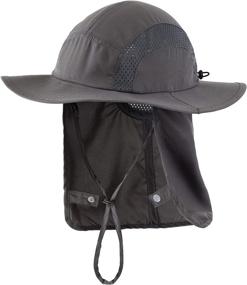 img 4 attached to Home Prefer Safari Protective Outdoor Boys' Accessories ~ Hats & Caps