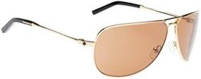 img 1 attached to Spy OpticWilshire Mirrored Sunglasses Bronze