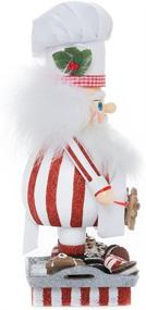 img 2 attached to Kurt Adler Hollywood Santa Gingerbread Chef Nutcracker: A Sweet 12-Inch Decoration