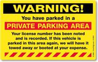 🚫 myparkingpermit violation stickers: ultra strong permanent adhesive for effective enforcement logo