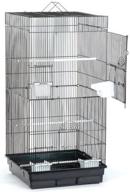 blue ribbon extra tall square style roof bird cage: the ultimate avian sanctuary logo