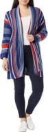 👚 anthony richards women's open front long cardigan sweater logo