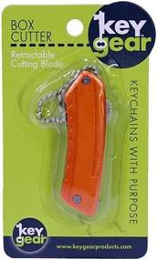 img 3 attached to 🔪 KeyGear Box Cutter, Orange: The Ultimate Cutting Solution for All Your Needs