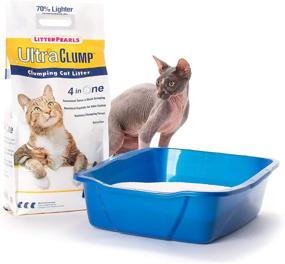 img 2 attached to Superior Performance: Ultrapet Litter Pearls Ultra Clump Cat Litter, 8 lbs.