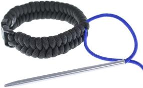 img 1 attached to 🔵 Blue Matte Steel FID by Paracord Planet – 3.5 inch – Stitching, Lacing, Needles – Single, 2 Pack, 4 Pack – Ideal for Various Craft Projects