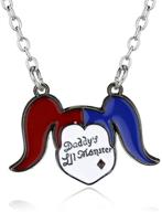 acecraft suicide necklace harleen quinzel logo