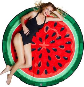 img 3 attached to Big Mouth Toys Watermelon Blanket