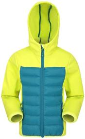 img 4 attached to 🧥 Water-Resistant Padded Rain Jacket for Winter - Mountain Warehouse Kids