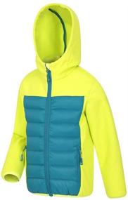 img 3 attached to 🧥 Water-Resistant Padded Rain Jacket for Winter - Mountain Warehouse Kids