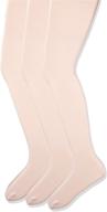 👧 hue girls opaque tights 3 pack: essential girls' clothing for all occasions logo