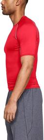 img 3 attached to Under Armour Men's HeatGear Armour Short Sleeve Compression T-Shirt: Stay Cool and Compressed