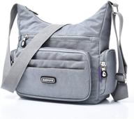 👜 lavogel women's shoulder crossbody bags - waterproof, lightweight handbag with multiple pockets for travel & purse logo