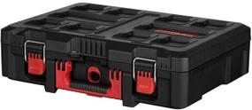 img 4 attached to Ultimate Weatherproof Protection 🔒 with Milwaukee 4932464087 Packout Toolbox