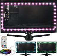 📺 enhance your tv viewing experience with power practical led lights – luminoodle backlight: usb powered strips, 15 color options & 10 brightness modes (41"-59" tv) logo