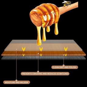 img 2 attached to 🪵 Premium 2-Pack Wood Seasoning Beewax: Traditional Beeswax Polish for Wood, Furniture Cleaning and Polishing - Natural Beeswax for Floor, Tables, Cabinets