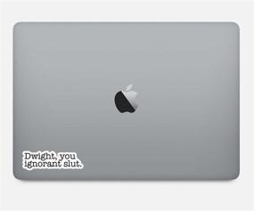img 1 attached to 🎗️ Dwight You Ignorant Slut - Inspirational Stickers - 2.5" Vinyl Decal - Laptop, MacBook, Decor, Window - SEO-friendly Vinyl Decal Sticker