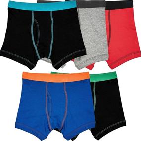 img 4 attached to Trimfit Cotton Tagless Contrast X Large Boys' Clothing : Underwear