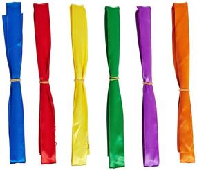 img 2 attached to 🌈 Sportime Rainbow Ribbon Wands - Set of 6, 36 Inches - Vibrant and Versatile!