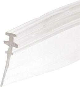 img 4 attached to 🚿 Clear Vinyl Prime-Line Products M 6228 Shower Door Bottom Sweep, 36" L X 5/32" W