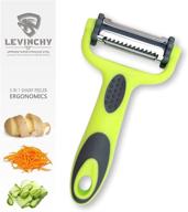 levinchy peeler rotatable stainless vegetable logo