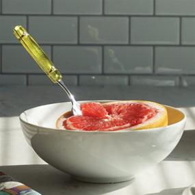 img 2 attached to RSVP International Grapefruit Spoons Yellow