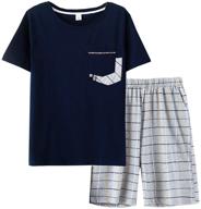 🩳 sweetleisure byx big boys fashion summer shorts pajama sets for ages 12-20 years logo