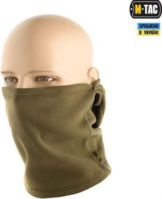 img 3 attached to 🧤 M-Tac Coldweather Winter Tactical Heavyweight Balaclava Fleece Hood - Ultimate Protection for Extreme Cold