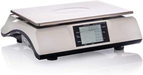 img 2 attached to NTEP Certified Digital Commercial Price Computing Scale PS6 - Class III with 60 lb Capacity for Food, Meat, and Fruit (Base)