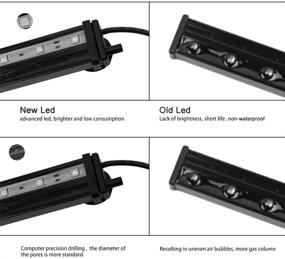 img 2 attached to SZMiNiLED Aquarium Light with Air Bubble Hole, 5050 RGB LED Fish Tank Light with 16 Colors and 4 Modes, IP68 Waterproof LED Aquarium Lights with Remote Controller for Fish Tank - Enhanced SEO