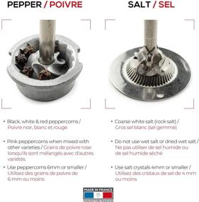 img 2 attached to 🧂 Brushed Chrome Peugeot Zeli Pepper Mill - Enhances Kitchen Experience with Perfect Seasoning