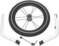 🏃 enhance your thule chariot with the jogging wheel kit: a perfect fitness accessory logo