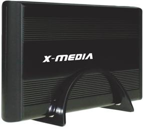 img 2 attached to 💾 X-MEDIA XM-EN3400-BK: Efficient USB 2.0 IDE SATA Aluminum HDD External Enclosure