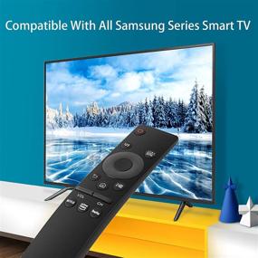 img 1 attached to 📱 Универсальный пульт дистанционного управления для телевизоров Samsung Smart TV: безупречная совместимость с ЖК, LED, UHD, QLED, HDR, 4K и 3D телевизорами. Быстрые кнопки для Netflix, Prime Video, Hulu и многого другого!