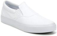 nike charge slr men's shoes - black/white logo