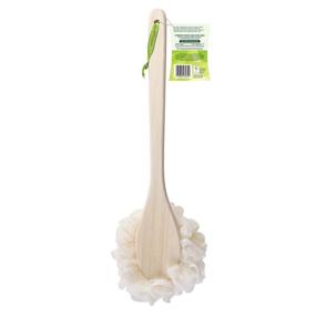 img 3 attached to 🌿 EcoTools Ecopouf Loofah With Bamboo Handle: A Dual-Pack Scrubber Set for Ultimate Bath and Shower Experience, Assorted Colors, Suitable for both Men & Women