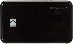 img 1 attached to Принтер для мобильной печати Kodak HD Wireless Portable Mobile Instant - печать фотографий из социальных сетей 📸 с высоким качеством цветной печати. Совместим с устройствами iOS и Android (Чёрный)