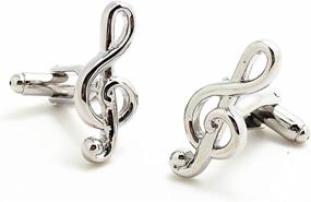 img 2 attached to Covink® Treble Cufflinks French Silver