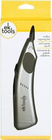 img 1 attached to Enhanced EK Tools 54 04005 Engraving Tool for Efficient Beading & Jewelry Making