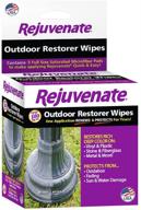 🌞 rejuvenate outdoor surface restorer wipes with penetrating formula - restores, shines, and protects faded, oxidized, sun-damaged surfaces logo