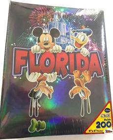 img 1 attached to 📸 Сохраните драгоценные моменты: альбом воспоминаний Disney Mickey Mouse Gang Florida на 200 фотографий 4x6