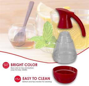 img 2 attached to 👋 Enhanced Home Basics Non Slip Dispense Dressing: Say Goodbye to Spills!